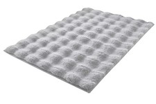 Kleine Wolke Badteppich CLOUD LBH 90x60x2.80 cm grau Badematte Badvorleger