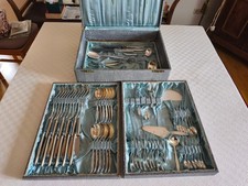 Versilbertes Besteck 76 Teile 120 Silber Auflage 