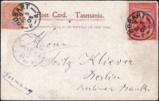Tasmania Post Card – 2d Lake