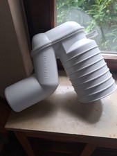 Geberit P-Anschlussbogen PP Set für Stand-WC wandbündige Montage 131081111