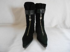 Dick Boons Halbstiefel/ Stiefeletten Damen  Gr 40 Schwarz sehr extravagant spitz