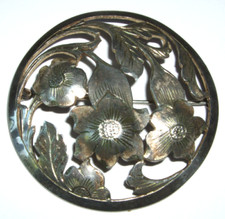 Antike 900 Silber Brosche von