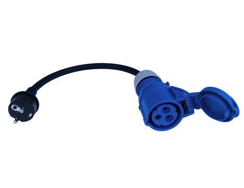 Cee adapter schuko - schuko, stecker