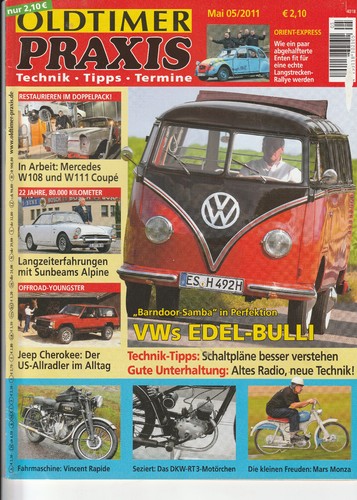 Oldtimer praxis 2011 - oldtimer,