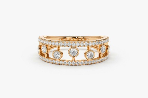 Diamant memory ring vollbesatz - diamant,