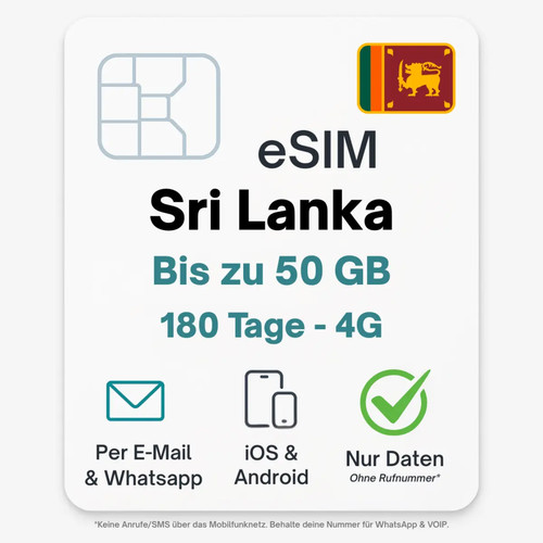 Sri lanka esim datentarif - lanka,