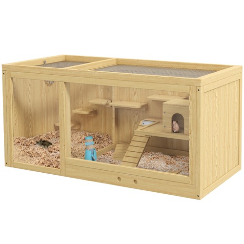 Hamsterkäfig aus holz - hamsterkäfig,