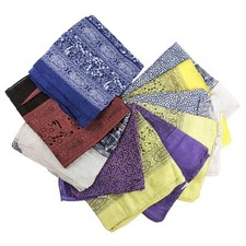 10x Baumwolltuch B-Ware Mix Set 02 Indisches Muster Blumen Paisley Elefant Tuch