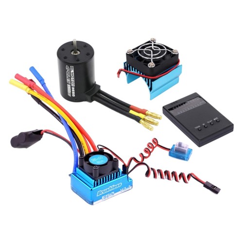 Brushless motor 120a esc - rc,