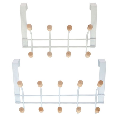 Hakenleiste weiß und 10 - weiß,