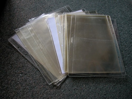 Klarsichthüllen album - f.,