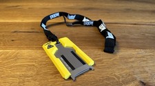 Doom Yellow Key Card - Gelbe sSchlüsselkarte, Mit Band.
