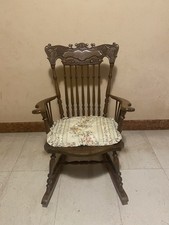 Schaukelstuhl Vintage Holz