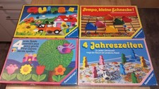 4 Spiele für die Kleinsten Quips Tempo kleine Schnecke Jahreszeiten...