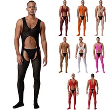 Herren Strumpfhose Transparent