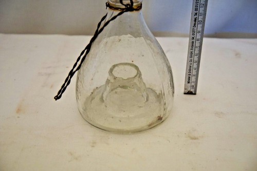 Alte glas wespenfalle - wespenfalle,