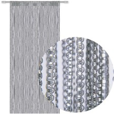 Fadenvorhang Metall-Optik