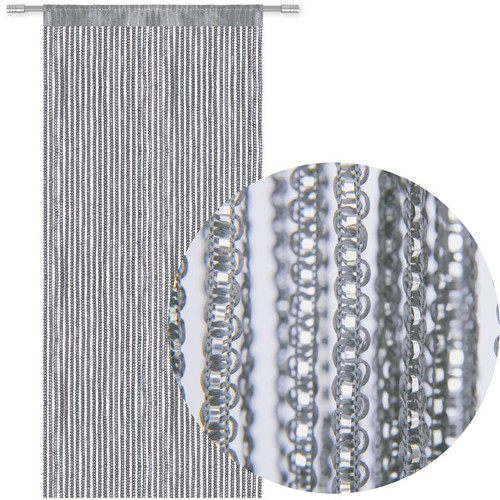 Fadenvorhang metall optik - fadenvorhang, metall-optik
