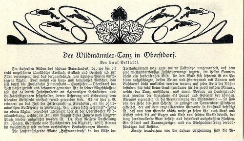 Der wildmännles tanz - der, wildmännles-tanz