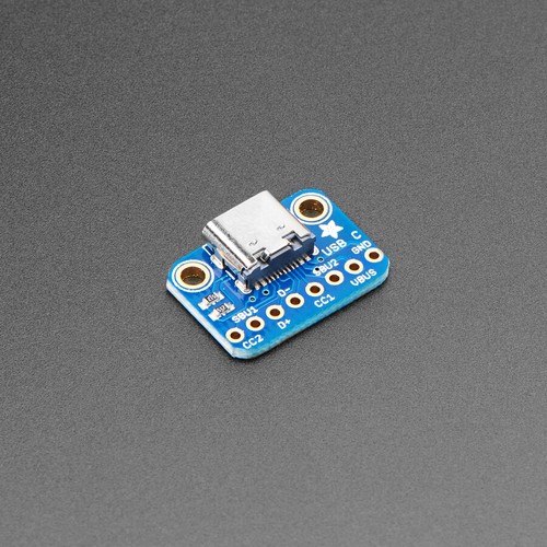 Adafruit usb breakout board - usb, c