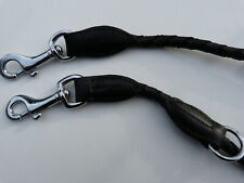 Leder Hundeleine, Leine rund