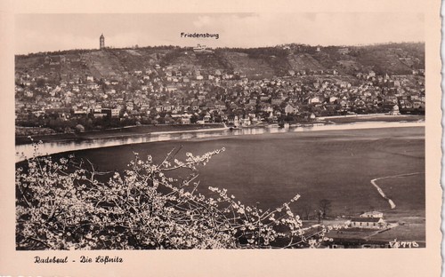 Postkarte radebeul die - radebeul, /