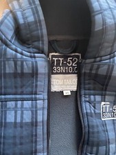 Tom tailor dicke Windjacke softshell jacke Größe xs oder 128 Blau Karo
