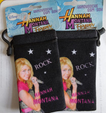 2 x Handy-Socke, Kamera-Socke, Schutzhülle,schwarz, mit Zugband, neu OVP