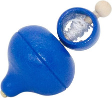 Schnurkreisel aus Holz