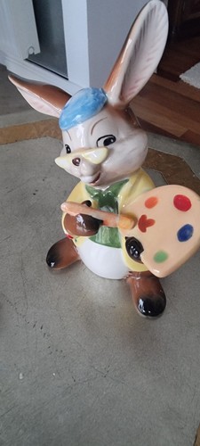 Osterhase maler mit - maler, staffelei