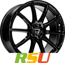 Tomason TN1 Flow black painted 8x19" ET45 LK5 114.3 ML 72.6 Alufelgen 19 Zoll
