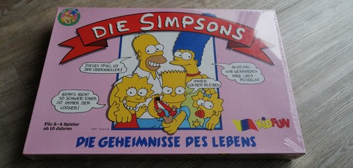 Die simpsons brettspiel - brettspiel, 1991
