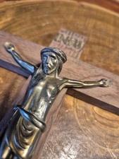 Kleines Kruzifix Holzkreuz mit