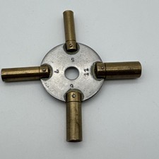 4 in 1 Uhrenschlüssel Sternschlüssel 5-7-9-11 Uhrmachernachlass # 8a