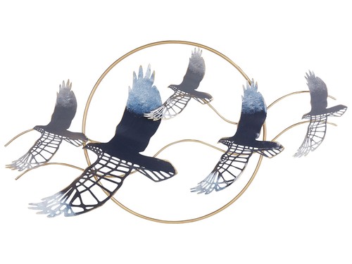 Wanddekoration vögel metall - wanddekoration,