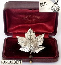 Designer Brosche Blatt