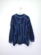 Vintage Amano Pullover XL blau