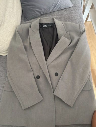 Zara damen mantel - damen, grau