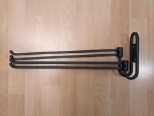 RARITÄT IKEA HJÄLMAREN HANDTUCHHALTER SCHWENKBAR WASCHBECKEN GRAU ANTRAZITH