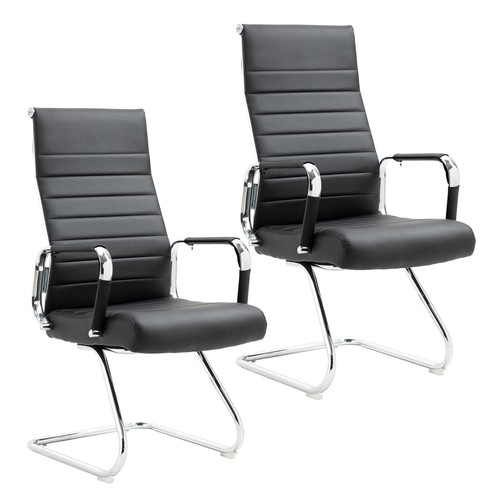 2er set besucherstuhl - set,
