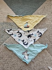 Liegelind Baby  Jungen Dreieckstücher Sabberlätzchen Halstuch Meerstiere