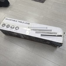 4 x verstellbare Tischbeine