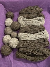 Schafwolle Schurwolle ungefärbt naturbelassen Wolle  ca 2,6 kg Stricken Häkeln