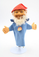 Original Steiff Handpuppe Gucki Zwerg Puppe mit Knopf Vintage alt 60er H 25 cm