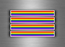 4x flagge Aufkleber auto