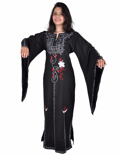 Damen kaftan kleid in 70er - kaftan,