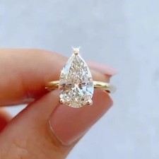 3,00 ct' Birnenschliff