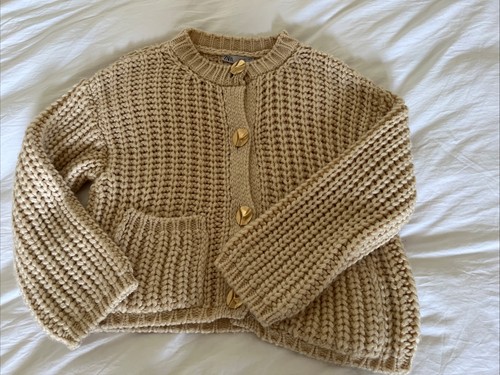 Zara strickjacke l - strickjacke, gr.l