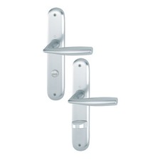 Hoppe BAD Garnitur 1515/273P RHF+SST 78 Badezimmergarnitur Drückerrosette 37-42