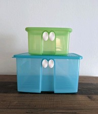 Tupperware 1x PRIMA KLIMA 4,2L Großer Vorratsbehälter, 1x Prima Klima 1,0L Klein